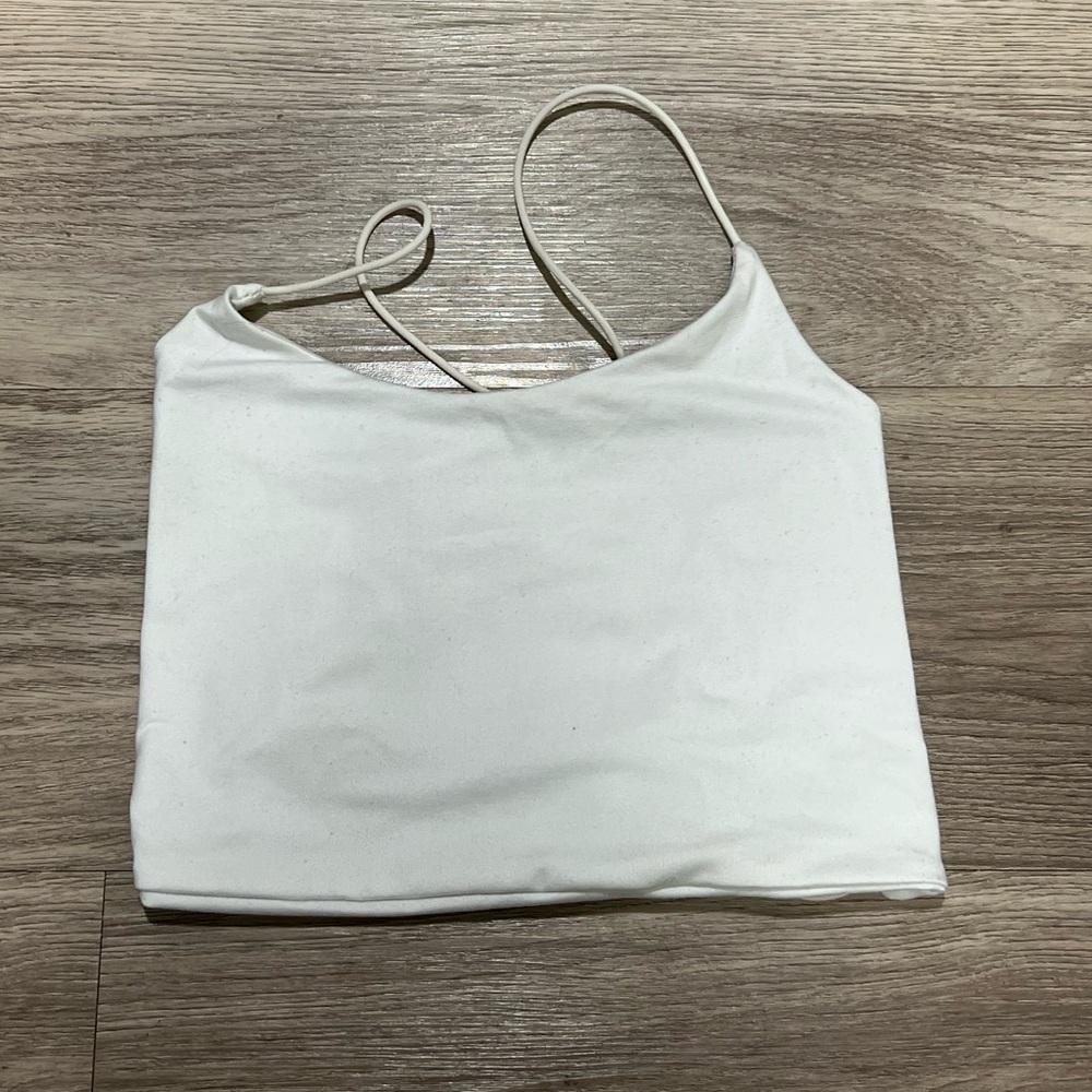 SHEIN Strappy Cropped Cami Tank